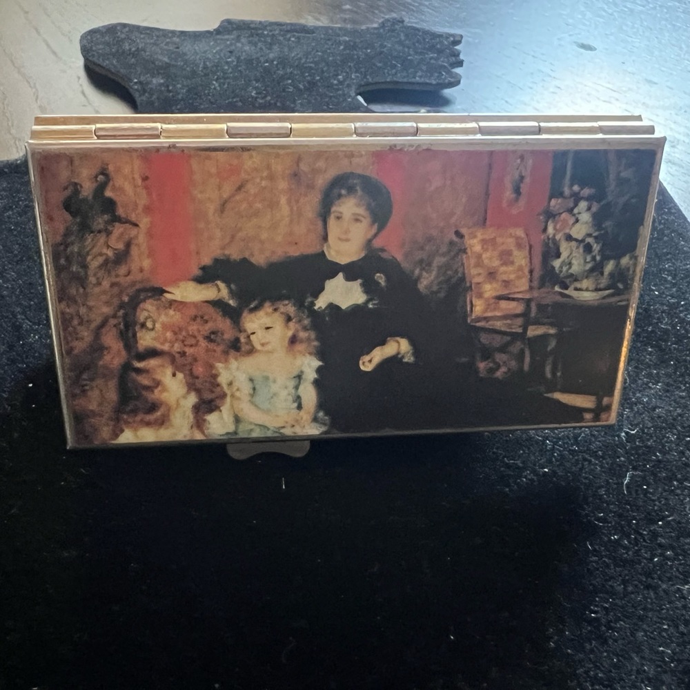 Vintage Two Sided Large Rectangular Victorian Mir… - image 7